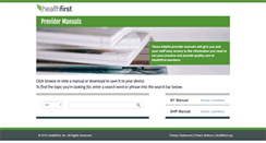 Desktop Screenshot of hfprovidermanual.org